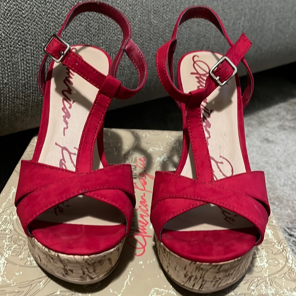 American RAG - Ajamie1, Red size 6.5